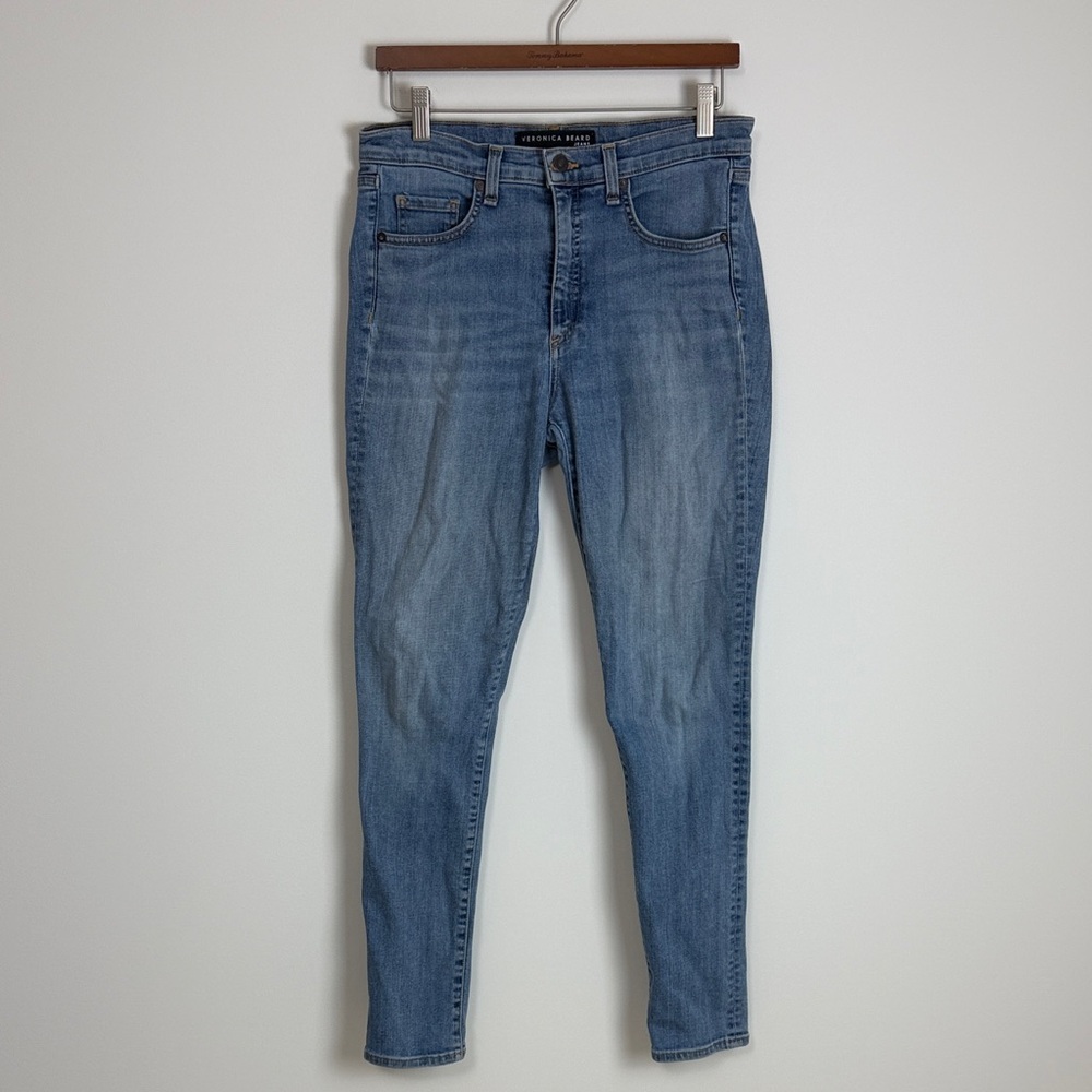 Veronica Beard Kate 10" Classic light Blue Skinny Jeans size 27
